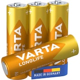 thumbnail of Varta Piles alcalines Longlife AA LR6 Blister x 4 unités