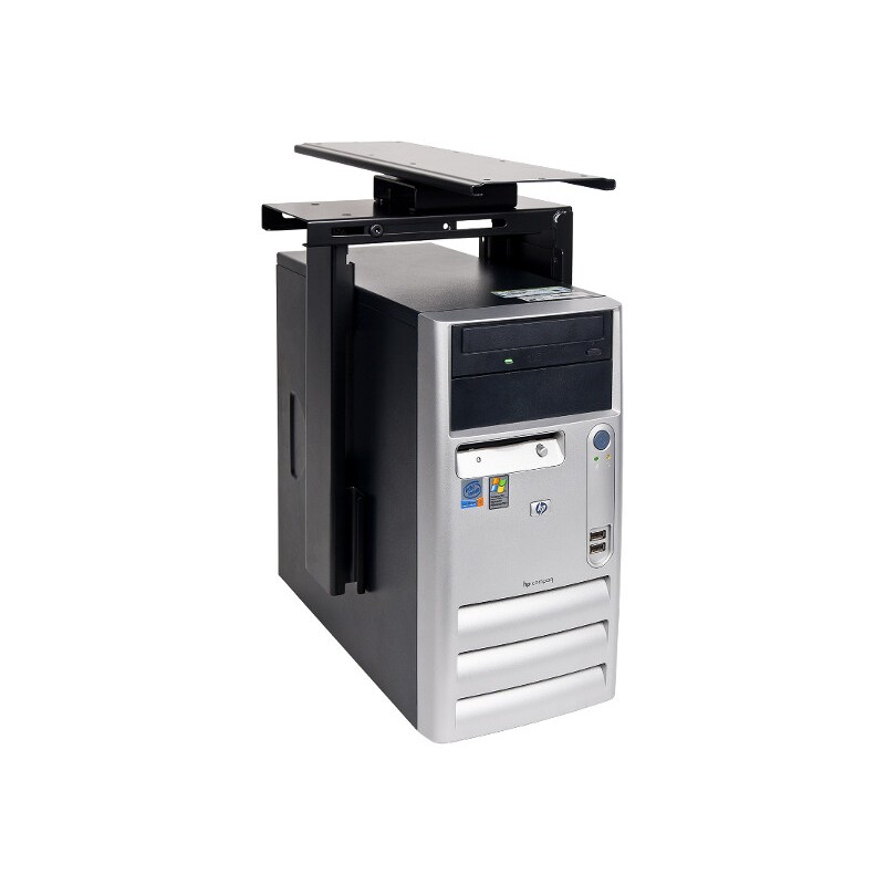 Dataflex Viewmate PC Halterung unter/an dem Tisch  ausziehbar (32.323) schwarz