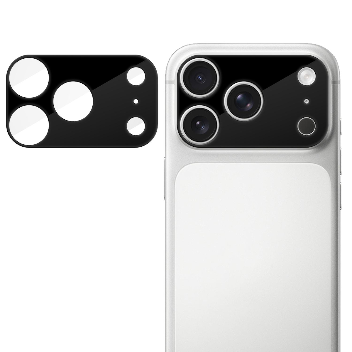 3x Kameraschutz für iPhone 18 Pro Max HD klar 9H Panzerglas Hartglas Linse Kamerafolie Kamera Protector