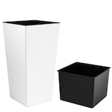 thumbnail of WellHome - Set van 2 bloempotten van 26,6 liter, wit