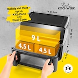 thumbnail of GOURMETmaxx Heißluft-Fritteuse Vario-Doppelkammer 9l