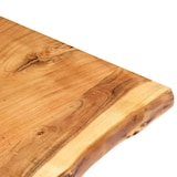 thumbnail of vidaXL Tischplatte Massivholz Akazie 100x(50-60)x2,5 cm