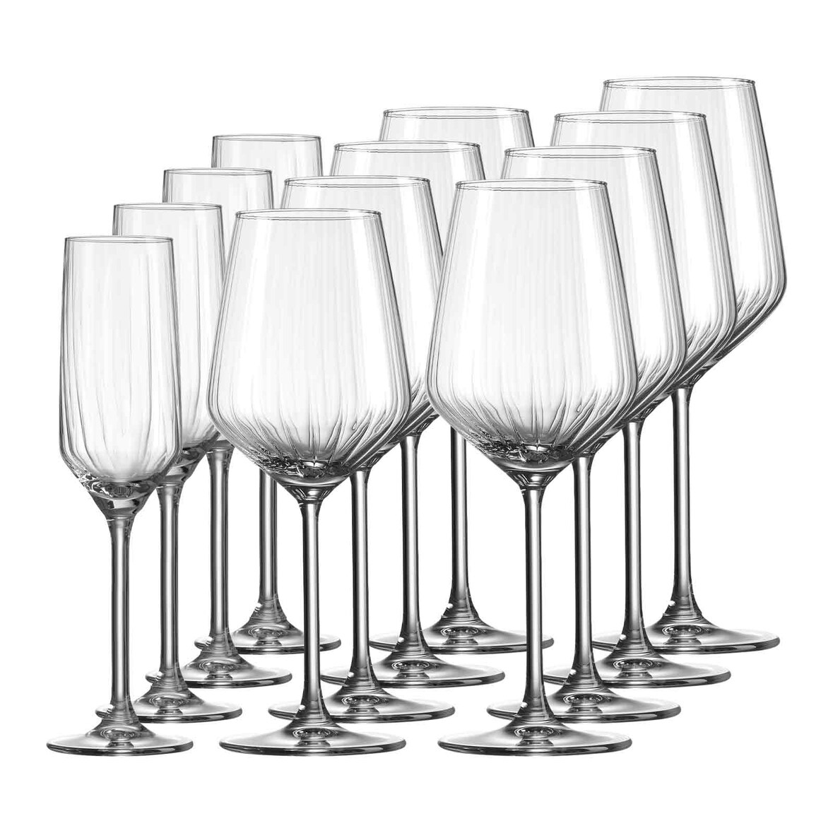Ritzenhoff & Breker Jive Wein- und Sektgläser-Set 12-teilig
