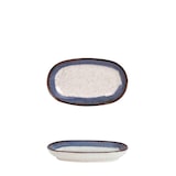 thumbnail of Rabanera Oval Candem Azul Orgánico 12x7cm 36 unidades