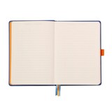 thumbnail of Rhodiarama Goalbook A5 mit festem Einband, 120 Blatt elfenbein 90g, Dot/punktkariert - Saphir 118778C