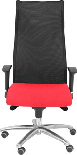 thumbnail of Endereço Sahuco e e assentos estofados em tecido vermelho Bali