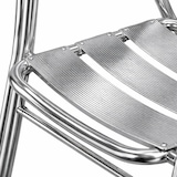 thumbnail of Sedie in alluminio curvato per restaurazione. Arredo impilabili per terrazze, interni ed esterni di bar, ristoranti e caffetterie.