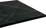 thumbnail of Restootab - Tischplatte 70x70 Dekor schwarzer Marmor