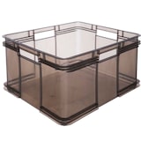 thumbnail of Keeeper - Aufbewahrungsbox 54L transluzent Grau 52x43x28 cm EURO-BOX - Kollektion Bruno