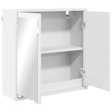 thumbnail of Helloshop26 - Armoire miroir moderne murale salle de bain 60 x 20 x 60 cm rangement pratique style contemporain en bois blanc 02_0054581