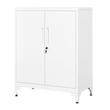 thumbnail of Helloshop26 - Caisson de bureau placard polyvalent armoire de bureau à 2 portes verrouillable meuble de rangement en acier pour 12_0004833