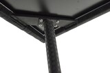 thumbnail of Tarrington House Tavolo Noelani, rattan / vetro, 150 x 90 x 74.5 cm, rettangolare, nero