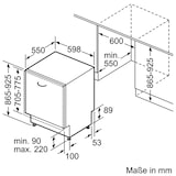thumbnail of Siemens iQ300, Vollintegrierter Geschirrspüler, 60 cm, XXL SX63EX27BE