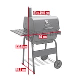 thumbnail of Char-Broil Charcoal M houtskoolbarbecue met verstelbaar houtskoolrooster