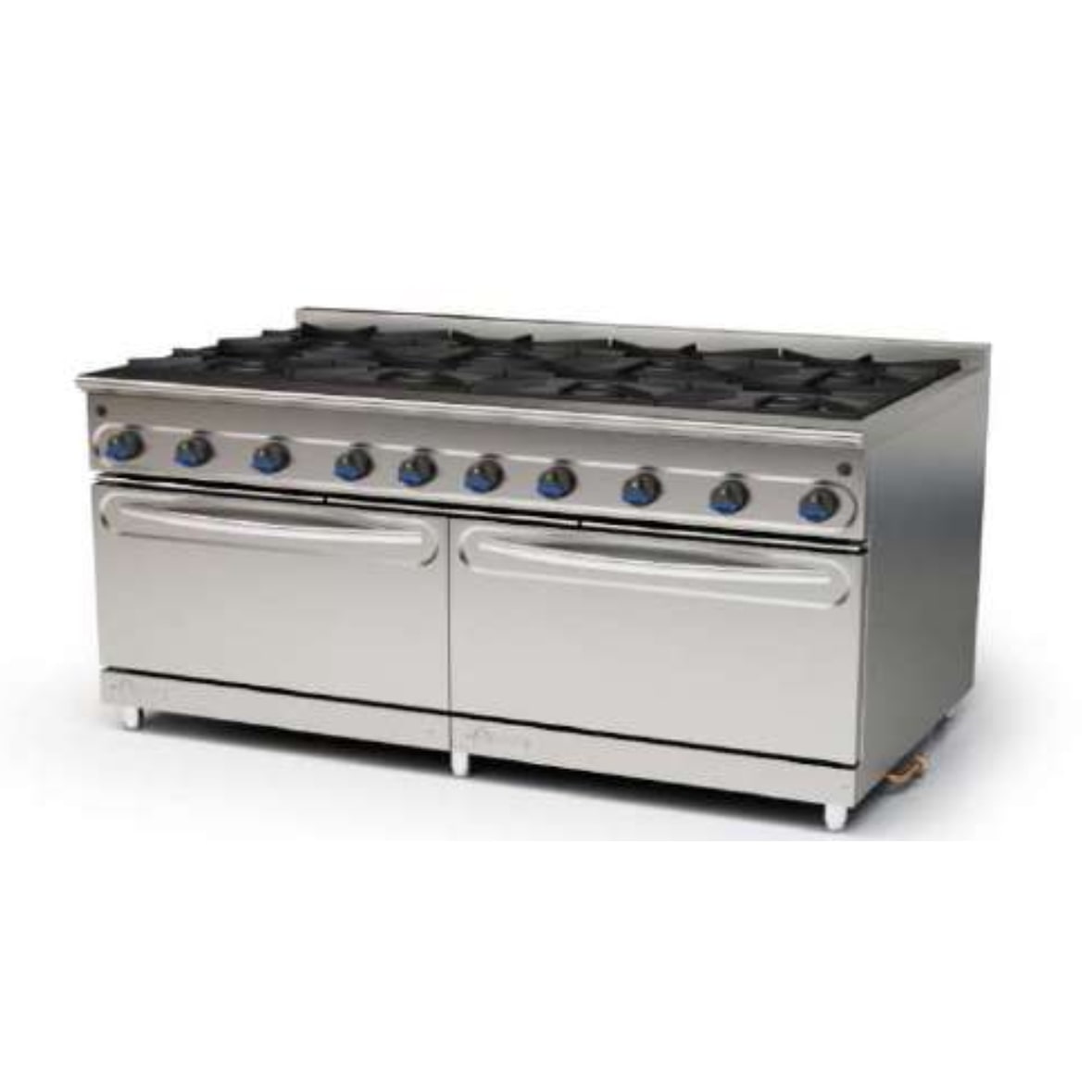 Gasfrit - Cocina 8 fuegos con 2 horno a gas 1655 x 900 x 850 mm 58,60 kw