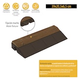 thumbnail of WellHome Combi-Wood Pack 4 Remates para Baldosas de Suelo en Madera de Pino 39x19,5x6cm Acabado Macho