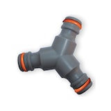 thumbnail of Kunststoff Y-Verteiler Abzweig Wasserverteiler Steckkupplung Schlauchverteiler