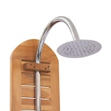 thumbnail of vidaXL Gartendusche Teak Massiv 70 x 75 x 204 cm