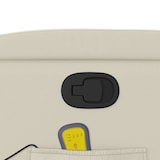 thumbnail of vidaXL Massagesessel Creme Kunstleder