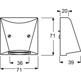 thumbnail of Busch-Jaeger Zentralscheibe ws 2133-32 2CKA001710A2256