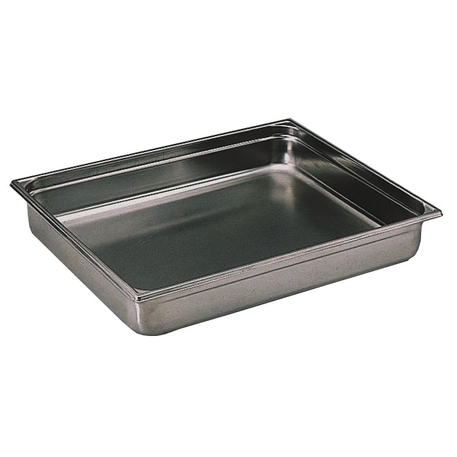 Bourgeat Bac gastro inox GN 2/1 H.10 cm plein sans anses Bourgeat - 740010