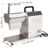 thumbnail of Beeketal Edelstahl Steaker Elektrisch BES-450