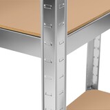 thumbnail of Schwerlastregalsystem Gustav, 3-teilig, 15 Böden, 2625 kgsilber