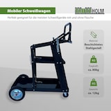 thumbnail of mobiler Schweißwagen 80 kg Schweißmobil Schweißgerätewagen Gasflaschenwagen 3 Ablagefächer