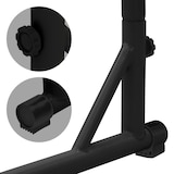 thumbnail of ECD Germany Hängesesselgestell Schwarz 208 cm, stabil & sicher bis 120 kg, Stahlrohr, freistehendes Gestell für Hängesessel & Hängestuhl