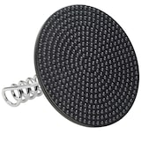 thumbnail of Victoria Smash Burger Press, Pressa per Hamburger in Ghisa Smaltata 16,5 cm Senza PTFE, VIC-36843, Nero
