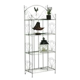 thumbnail of Standregal Mia aus Eisen 153 x 62 cm antik-grün