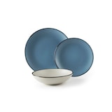 thumbnail of Excelsa service 18 assiettes Blue Moon céramique bleu