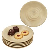 thumbnail of CLAY BEIGE 6er Set Kuchenteller Ø21,5cm Steingut beige Dessertteller Frühstück
