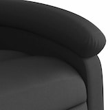 thumbnail of vidaXL Massagesessel mit Aufstehhilfe Schwarz Echtleder