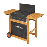thumbnail of campingaz, BBQ dualgas, adelaide 3 woody dualgas, 128x60x89 cm (lxpxh)