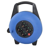 thumbnail of Enrollacables de 10 metros con 4 enchufes e indicador luminoso, Potencia Màxima 3000W, 16A, 250V, Protección Sobrecalentamiento, Protección Infantil