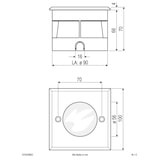 thumbnail of EVN Lichttechnik LED-Bodeneinbauleuchte 674029902