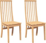 thumbnail of vidaXL Esszimmerstühle 2 Stk. Massivholz Gummibaum