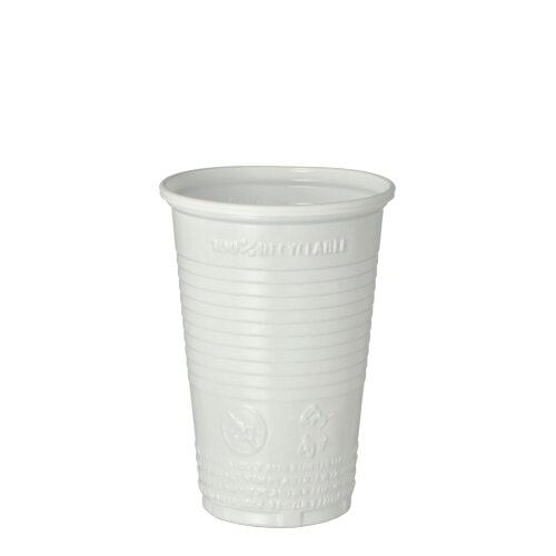Starpak 3000 Trinkbecher, PP 0,2 l Ø 7,03 cm · 9,9 cm weiss