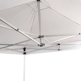 thumbnail of Professioneller faltbarer Aluminiumpavillon mit sechseckiger Struktur, Market-Pro 3X3, weiß, wasserdicht