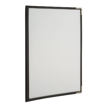 Securit® portamenu trasparente cristallo - Doppio A4 (visualizza 4xA4) - Set di 3