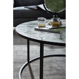 thumbnail of Runder Couchtisch Marmor-Optik, Modernes Design, 80 cm Durchmesser. 80x80x40 cm | Kadima Design