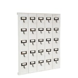 thumbnail of Biscottini Wandschlüsselhalter aus Holz 60x49,5 cm - Schlüsselhalter 25 Haken - Wandschlüsselkasten - Eingangsschlüsselhalter