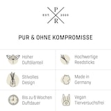 thumbnail of Reed Diffuser, Aroma Diffuser, Duftöl Diffuser | La belle vie | 100 ml, Glas, ohne Flamme & Strom, für Wohnzimmer