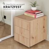 thumbnail of bümö lite Rollcontainer mit Schubladen, Container aus Holz in grau - Rollwagen für's Büro als Schreibtisch Unterschrank, Bürocontainer od.