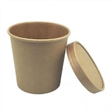 thumbnail of Recipientes para sopa Kraft completos SEM TAMPA 750cc 115mm (500 unid.)