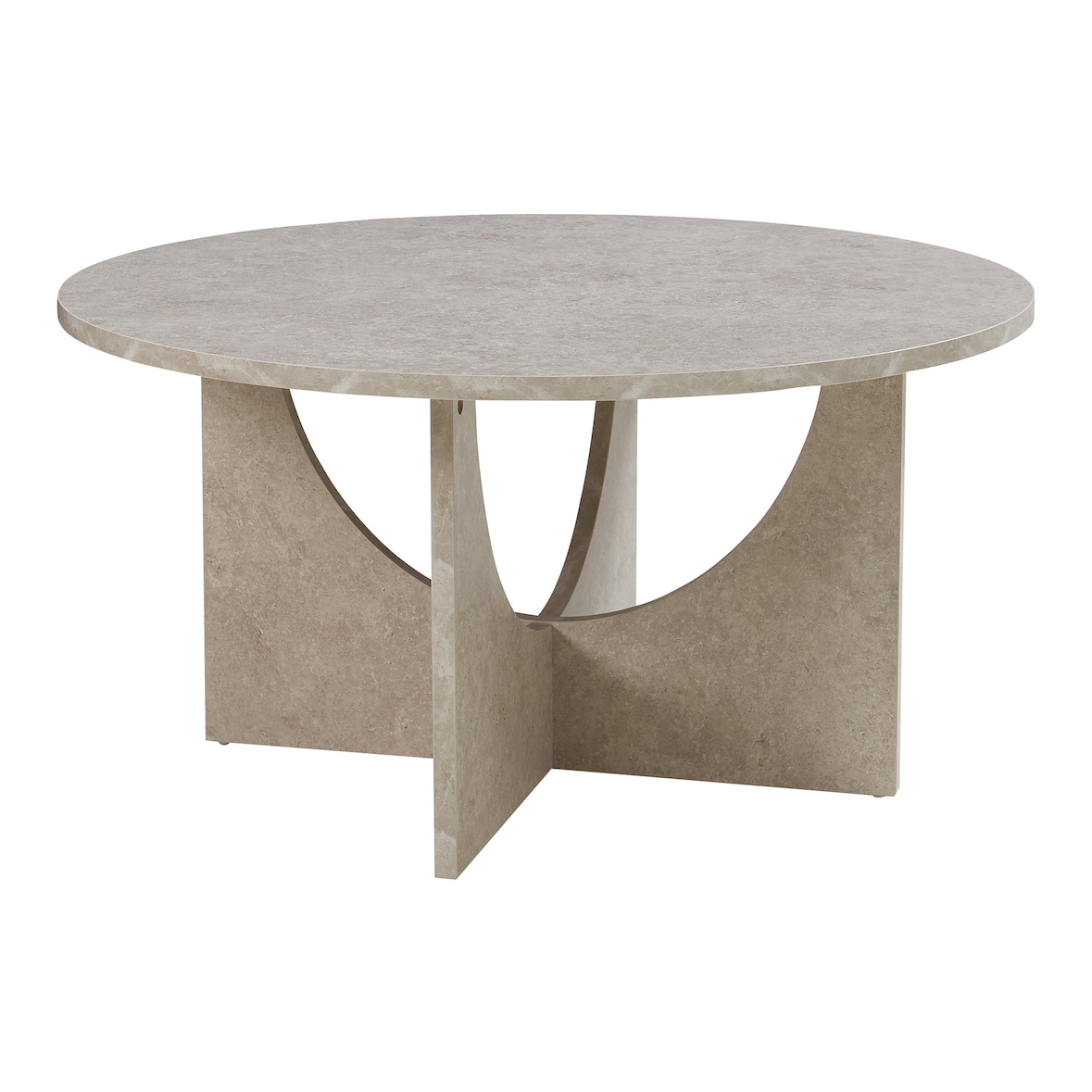 Helloshop26 - Couchtisch/Konsolentisch/Beistelltisch 80 x 42 cm heller Beton 03_0010843