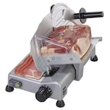 thumbnail of METRO Professional Fatiadora gastronómica GFS2019, alumínio/aço inoxidável, 43x30x29cm, Ø lâminas 19.5cm, espessura corte 1-15mm, prateado