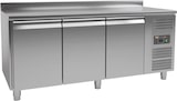 thumbnail of Kühltisch - 1,8 x 0,7 m - 3 Türen mit Aufkantung - IDEAL