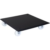 thumbnail of WAGNER Pflanzenroller ALASKA - 45 x 45 x 9,5 cm, In- & Outdoor, Alu Noppenblech, schwarz,max 150 kg - DE Ware - 20139101